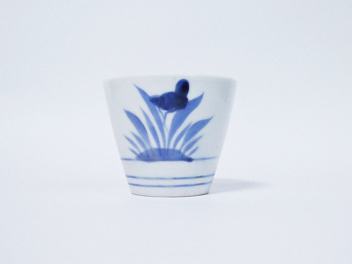 古伊万里 初期伊万里 並び水仙図 そば猪口 蕎麦猪口 – n3curio